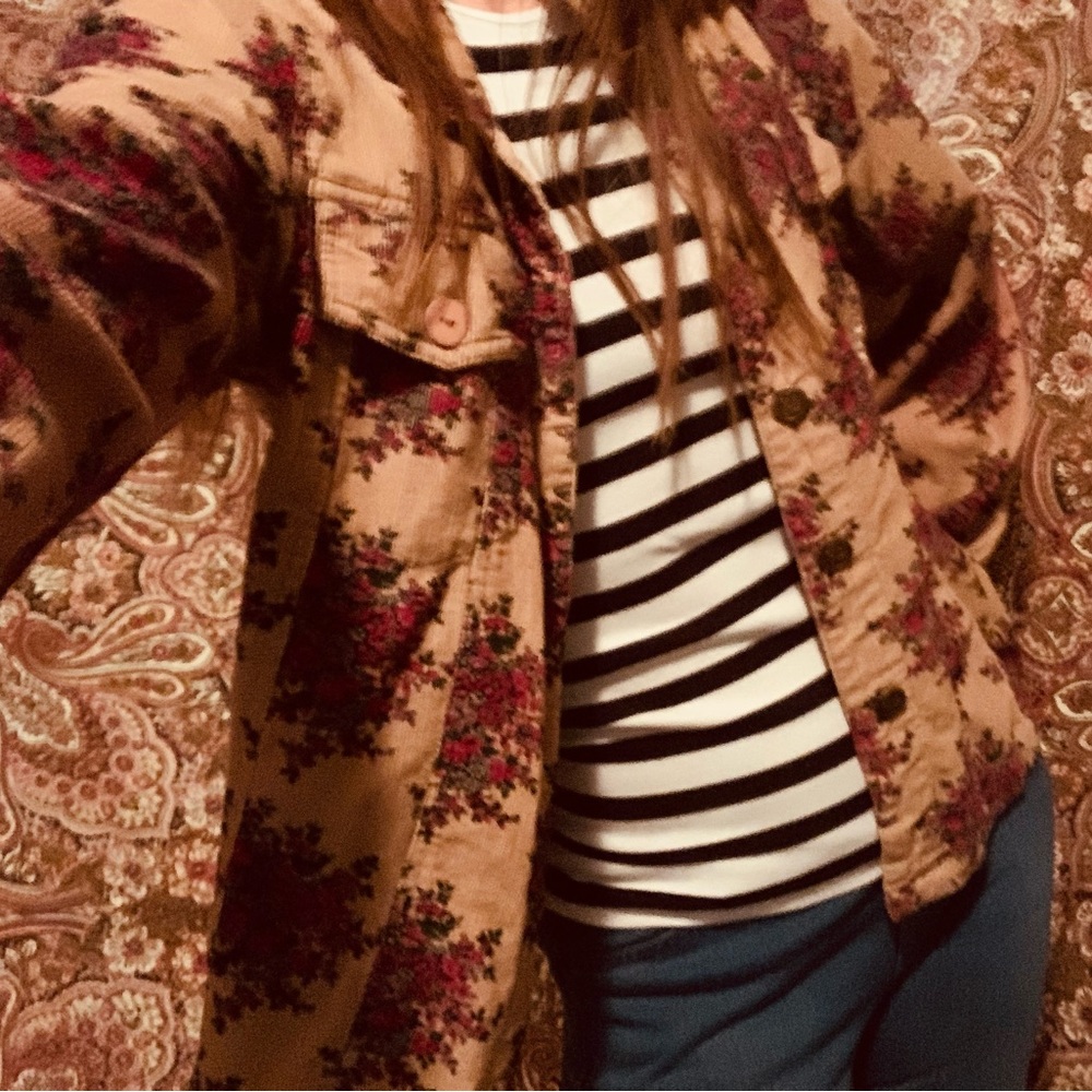 April Cornell corduroy jacket